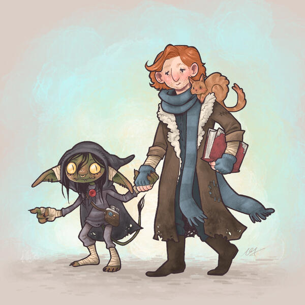 Nott and Caleb from Critical Role